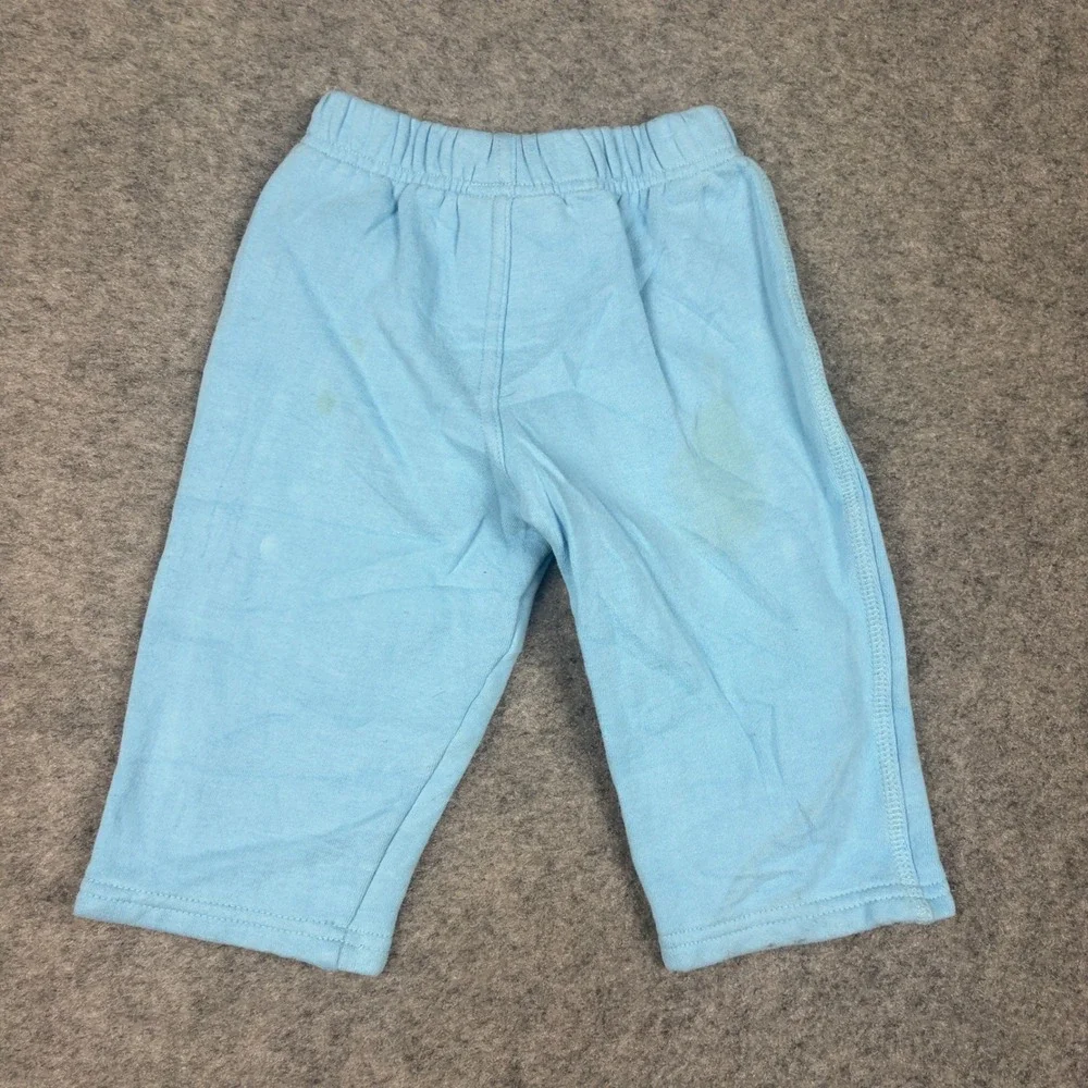 Flapdoodles‎ Sweatpants Baby 18M Blue Round The Universe Space Rocket Planet